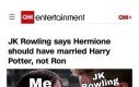 Nie ma dowodu na to, że Harry nie puknął Hermiony