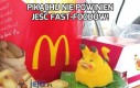 Pikachu nie powinien jeść fast-foodów!