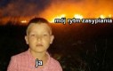 Płonie