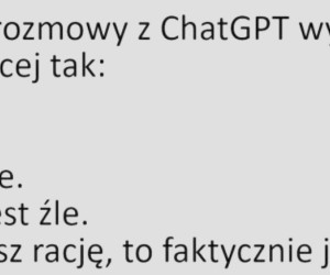 Ale chociaż potrafi się przyznać do błędu
