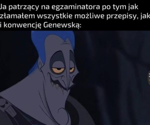 Zdałem?