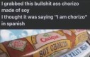 Jestem chorizo