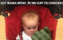 Gdy mama mówi, że nie kupi tej zabawki