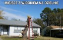 Miejsce z widokiem na dzielnię