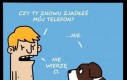 Psi zjadacz telefonów