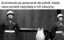 Proszę pani mi się tamten zeszyt zgubił no po co ta jedynka