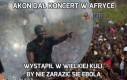 Akon dał koncert w Afryce