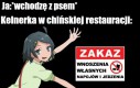 Przecież to logiczne, że swoje trzeba zjeść przed restauracją