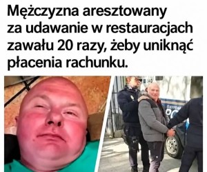 Żeby go tylko Bozia nie pokarała prawdziwym zawałem