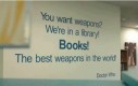 Książki są najlepszą bronią
