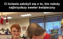 Najbrzydszy sweter świąteczny