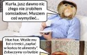 Awanture będzie miał menda jeden
