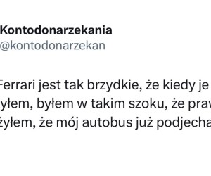 Fuj, w życiu sobie takiego nie kupię