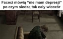 Ani śladu depresji