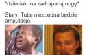 Niee, tylko nie amputacja