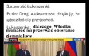 Taka jest szczerość łukaszenki