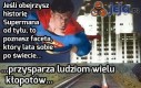 Superman od tyłu