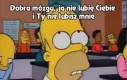 Homer negocjuje z mózgiem