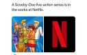 Tom holland, Tihmothee Chalamet, Zendaya, Jenna Ortega i Chris Pratt jako Scooby
