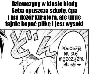 Materiał na przyszłego konkubenta