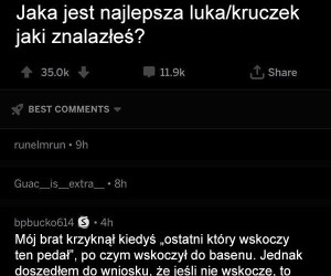 Sam to zaproponował