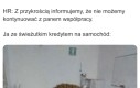 Rozumiem. Może pani otworzyć okno?