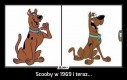 Scooby w 1969 i teraz...