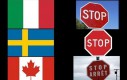 Stop w różnych krajach