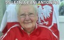 95 letnia pani Antonina
