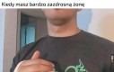 Pewnie sama mu palca złamała za lajkowanie fotek dziewczyn