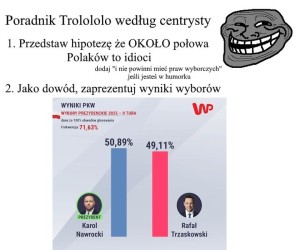 Połowa Polaków to nie powinna mieć praw wyborczych, w komentarzach ustalcie która