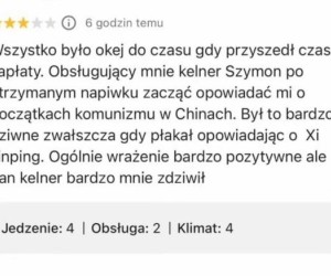 Nietypowe doświadczenie kulinarne