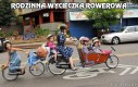 Rodzinna wycieczka rowerowa