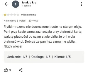 Chyba się zdenerwował