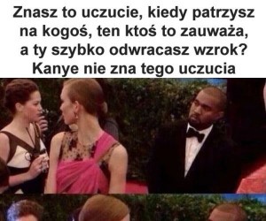 Niezręczność to nie u niego