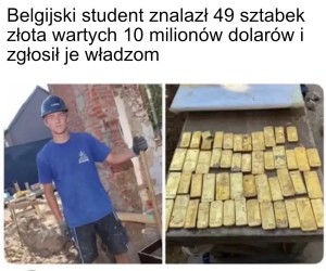 Policja natychmiast zabezpieczyła wszystkie 34 sztabki