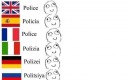 Policja w różnych językach