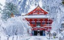 Świątynia Natadera zimą, Japonia