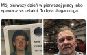 Widać, że się obijał w pracy
