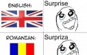 Niespodzianka w różnych językach