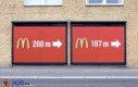 Podwójna reklama McDonalda
