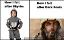 Skyrim vs Dark Souls