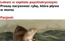 Normalna ryba pływa