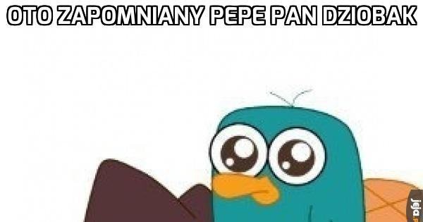 Zapomniany Pepe pan dziobak - Jeja.pl