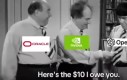 Realistyczne bo Nvidia zostaje jako jedyna z pieniędzmi