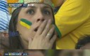 Różne reakcje na przegraną Brazylii...