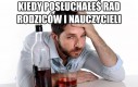 On zna się na życiu