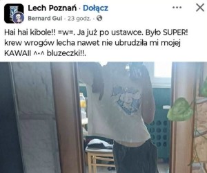 Najsilniejszy kibic Lecha