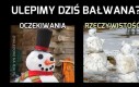 Ulepimy dziś bałwana?