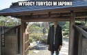 Wysocy turyści w Japonii